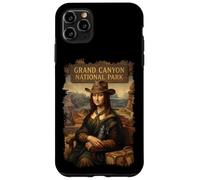 Custodia per iPhone 11 Pro Max Mona Lisa Grand Avventura Canyon Vacanze America Viaggi Usa