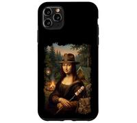 Custodia per iPhone 11 Pro Max Mona Lisa Vacanza In Campeggio Escursionismo Campeggio Falò