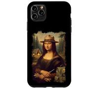 Custodia per iPhone 11 Pro Max Mona Lisa Vacanza In Campeggio Escursionismo Campeggio Falò