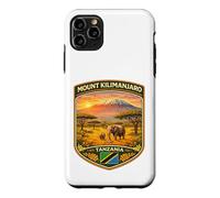 Custodia per iPhone 11 Pro Max Monte Kilimangiaro Tanzania Monte Kilimanjaro Monte