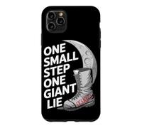 Custodia per iPhone 11 Pro Max Moon Landing Hoax Conspiracy Fake Cover-Up bufala lunare