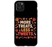 Custodia per iPhone 11 Pro Max MORE TREATS LESS TWEETS