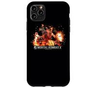 Custodia per iPhone 11 Pro Max Mortal Kombat X Scorpio Flames