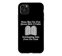 Custodia per iPhone 11 Pro Max Moses Was The First Person With A Tablet Download From Cloud
