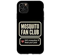 Custodia per iPhone 11 Pro Max Mosquito Fan Club 942 Mosquitos Liked Your Post