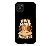 Custodia per iPhone 11 Pro Max Motivo cucciolo ancora cinque minuti