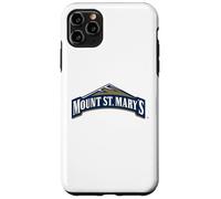Custodia per iPhone 11 Pro Max Mount St. Mary's University Mountaineers Logo