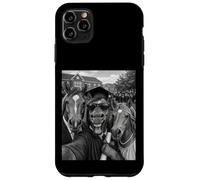 Custodia per iPhone 11 Pro Max Mustangs Laurea Selfie Senior Class Divertente Mamma Papà Grad