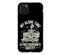 Custodia per iPhone 11 Pro Max My Alone Time Is For Everyone's Safety Introverso