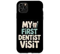 Custodia per iPhone 11 Pro Max My First Dentist Visit Kids Spazzolino da denti Smile
