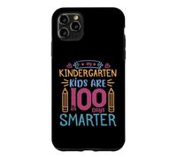 Custodia per iPhone 11 Pro Max My Kindergarten Kids Are 100 Days Smarter Back To School