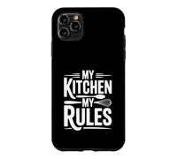 Custodia per iPhone 11 Pro Max My Kitchen My Rules - Citazione divertente per chef in cucina