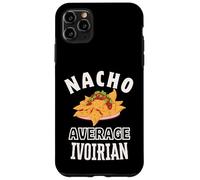Custodia per iPhone 11 Pro Max Nacho Average Ivorian Orgoglio Costa d'Avorio Orgoglio Cinco de Mayo
