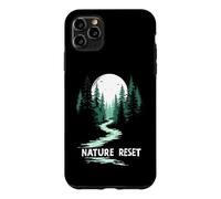 Custodia per iPhone 11 Pro Max Nature Reset Trekking Lento Natura Calma