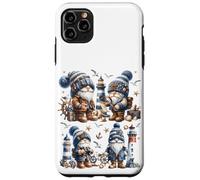 Custodia per iPhone 11 Pro Max Nautical Gnome For Women And Men Funny Lighthouse Keeper