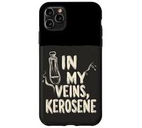 Custodia per iPhone 11 Pro Max Nelle mie vene, cherosene per un look caldo e carico