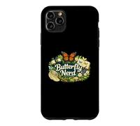 Custodia per iPhone 11 Pro Max Nerd Farfalla