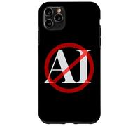 Custodia per iPhone 11 Pro Max Nessuna intelligenza artificiale AI ha cancellato il cerchio rosso