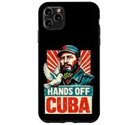 Custodia per iPhone 11 Pro Max “Nessuno tocchi Cuba”, Vintage contro la guerra