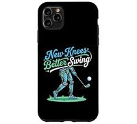Custodia per iPhone 11 Pro Max New Knees Better Swing Pensionato Golfista Ginocchio Sostituzione