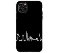 Custodia per iPhone 11 Pro Max New York, orizzonte, statua, di, libertà, battito cardiaco