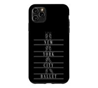 Custodia per iPhone 11 Pro Max New York Vintage Retro Style Design Ballet Dancing