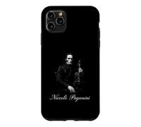 Custodia per iPhone 11 Pro Max Niccolò Paganini Romantico Violino Virtuoso Ritratto