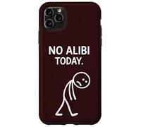 Custodia per iPhone 11 Pro Max No Alibi Today Omicidio Mistero Cena Detective Night Party