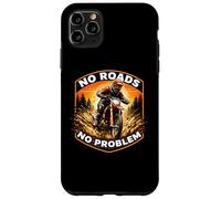 Custodia per iPhone 11 Pro Max No Roads No Problem Dirt Bike Rider Moto Moto MX