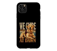 Custodia per iPhone 11 Pro Max Noi guidiamo al Golden Retriever dell'alba