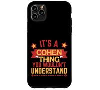 Custodia per iPhone 11 Pro Max Nome Cohen regalo divertente per Cohen