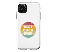 Custodia per iPhone 11 Pro Max Nome personalizzato cher I love cher Retro stile vintage