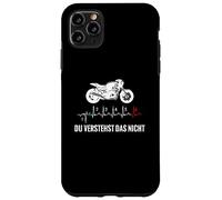 Custodia per iPhone 11 Pro Max Non capisce la silhouette della moto con le marce ECG