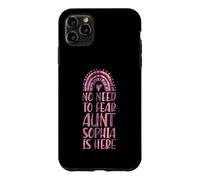 Custodia per iPhone 11 Pro Max Non c'è bisogno di temere che zia Sophia sia qui Nome Rainbow