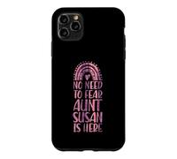 Custodia per iPhone 11 Pro Max Non c'è bisogno di temere zia Susan è qui Nome Rainbow Auntie