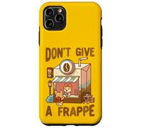 Custodia per iPhone 11 Pro Max Non dare un frappe Corgi Coffee Pun