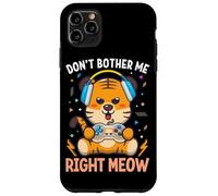 Custodia per iPhone 11 Pro Max Non disturbarmi giusto miao