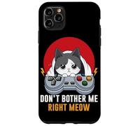 Custodia per iPhone 11 Pro Max Non disturbarmi giusto miao