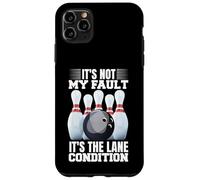 Custodia per iPhone 11 Pro Max Non è colpa mia, è la corsia Condizioni Bowling Bowler