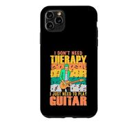 Custodia per iPhone 11 Pro Max Non ho bisogno di terapia Ho bisogno di suonare la chitarra