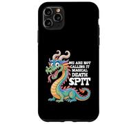 Custodia per iPhone 11 Pro Max Non lo chiamiamo Magico Morte Sputo Drago Amante Animale