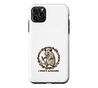 Custodia per iPhone 11 Pro Max Non mi scuso Opossum