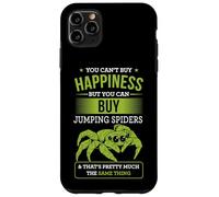 Custodia per iPhone 11 Pro Max Non puoi comprare la felicità ma puoi comprare ragni che saltano