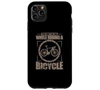Custodia per iPhone 11 Pro Max Non puoi essere triste mentre vai in bicicletta