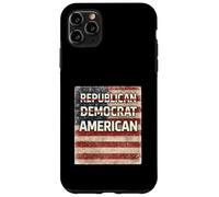 Custodia per iPhone 11 Pro Max Non repubblicano Non Democratico Americano Indepedent Libertario