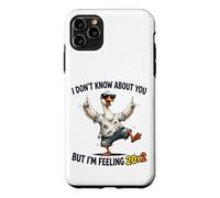 Custodia per iPhone 11 Pro Max Non so di te ma mi sento 20x2 Oca divertente
