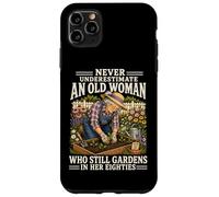 Custodia per iPhone 11 Pro Max Non sottovalutare mai una vecchia che fa ancora giardinaggio in lei 80