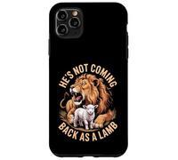 Custodia per iPhone 11 Pro Max Non tornerà come un agnello leone di Giuda