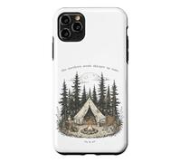 Custodia per iPhone 11 Pro Max Northern Woods Whisper My Name Forest Camping