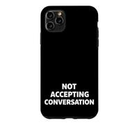 Custodia per iPhone 11 Pro Max Not Accepting Conversation